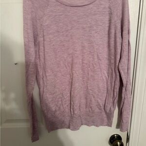 Moschino Lavender Crew Neck Sweater